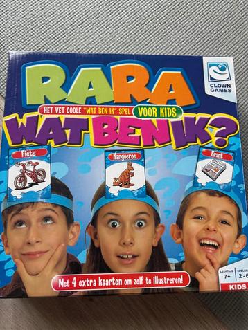 Rara Wat Ben Ik? Spel beschikbaar voor biedingen