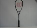 squashracket van Wilson the aggressor 100 aero high, Sport en Fitness, Squash, Ophalen of Verzenden, Zo goed als nieuw, Racket