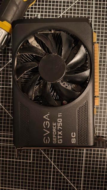 Evga 750ti grafische kaart  beschikbaar voor biedingen