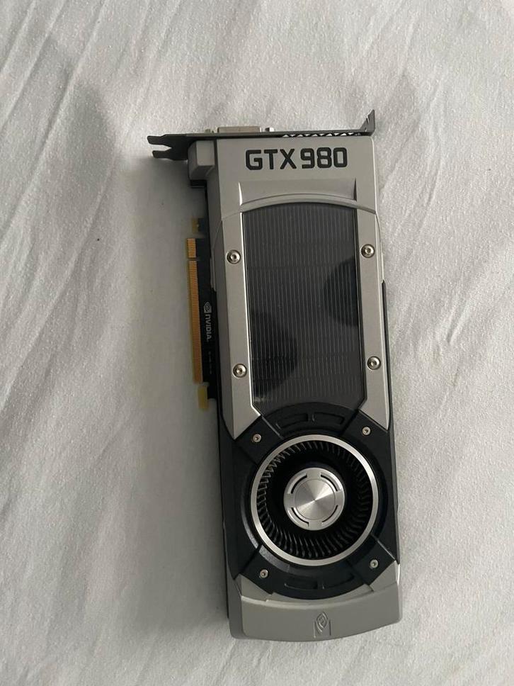 Gtx 980, Computers en Software, Videokaarten, Zo goed als nieuw, Nvidia, PCI-Express 3.0, GDDR5, HDMI, DisplayPort, Ophalen of Verzenden
