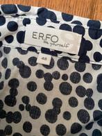 ErFO blouse maat 48 - ZGAN, Kleding | Dames, Ophalen, Zo goed als nieuw, Maat 46/48 (XL) of groter, Wit