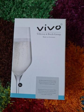 Champagne glazen 2 stuks VIVO Villeroy & Boch Group beschikbaar voor biedingen