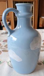 Vaasje met wolken, hemelsblauw, West Germany, Blauw, Aardewerk of Porselein, Ophalen of Verzenden, Zo goed als nieuw