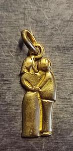Gouden hangertje 18 karaat, Gebruikt, Overige voorstellingen, Ophalen of Verzenden, Goud