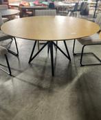 Studio Henk Eettafel 150 cm Rond Eiken Butterfly | €2739, nu, Huis en Inrichting, Studio Henk, Rond, Nieuw, Ophalen of Verzenden