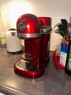 Kitchen Aid Nespresso coffee machine in Empire Red, Ophalen, Gebruikt, Koffiemachine