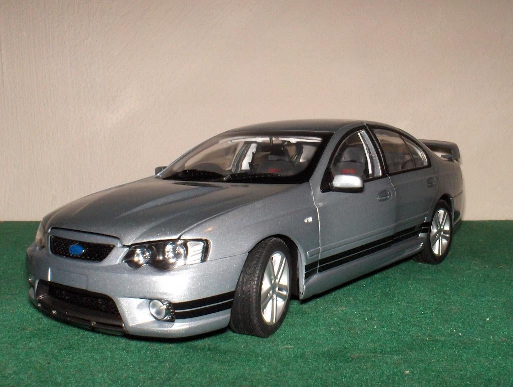 1/18 Ford BA Falcon FPV GT - Biante Mercury Silver, Ophalen of Verzenden, Nieuw, Auto, Overige merken