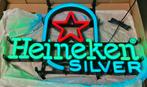 Heineken Silver LED Neon verlichting, Verzamelen, Merken en Reclamevoorwerpen, Ophalen, Nieuw, Lichtbak of (neon) lamp