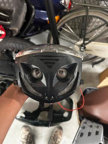 Piaggio Zip blijkijker carbon look beschikbaar voor biedingen