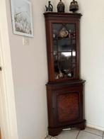 Hoekkastje wortelnoten hout, Ophalen, Gebruikt, 50 tot 100 cm, 150 tot 200 cm