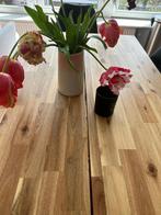 Eettafel Ikea Skogsta | Zo goed als nieuw!, Ophalen, 50 tot 100 cm, Zo goed als nieuw, Vijf personen of meer