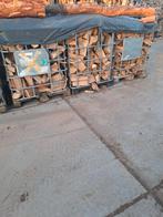 Super Droog Eikenhout 7-17% vocht - €125/kuub, Tuin en Terras, Haardhout, 6 m³ of meer, Ophalen, Eikenhout, Blokken