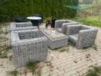 Rieten tuinset te koop, Ophalen, Zo goed als nieuw