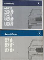 Mercedes Benz 420-560 SEC-HANDLEIDING, Ophalen of Verzenden