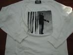 Karl Lagerfeld shirt wit lange mouw apart maat M 38 nieuw, Maat 38/40 (M), Nieuw, Ophalen of Verzenden, Lange mouw
