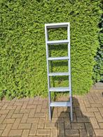 alluminium ladder te koop, Doe-het-zelf en Verbouw, Ladders en Trappen, Ophalen, Gebruikt, 2 tot 4 meter