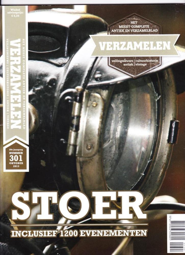 tijdschrift Verzamelen 301 oktober 2013, Boeken, Tijdschriften en Kranten, Zo goed als nieuw, Overige typen, Ophalen of Verzenden