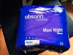 Absorin  comfort maxi night ,  finette 2 pak, Diversen, Verpleegmiddelen, Nieuw, Ophalen of Verzenden