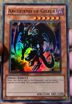 Yu-Gi-Oh! Archfiend of Gilfer CT07 Limited Tin Promo !, Verzenden, Zo goed als nieuw, Losse kaart, Foil