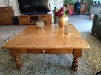 Mooie vierkante grenen salontafel, Ophalen, Gebruikt, 50 tot 100 cm, Vierkant