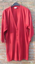 Dames lang vest M 44 Edee valt groter oksel naar oksel 65cm, Edee, Ophalen of Verzenden, Zo goed als nieuw, Rood