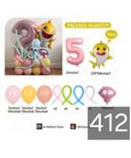 Baby shark, Ophalen of Verzenden, Nieuw, Versiering, Verjaardag