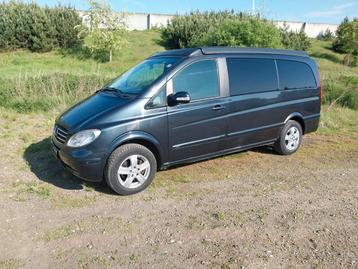 Mercedes-Benz Viano camper 6 persoon 2.2 CDI AUT 2006 Zwart beschikbaar voor biedingen