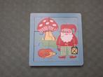 Hema Puzzel 9 Stukjes - Kabouter, 2 tot 4 jaar, Ophalen of Verzenden, Zo goed als nieuw, Van hout