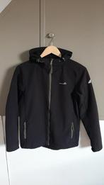 Zwarte Softshell Kinderjas, Jongen of Meisje, Ophalen of Verzenden, Zo goed als nieuw, Mountain Peak