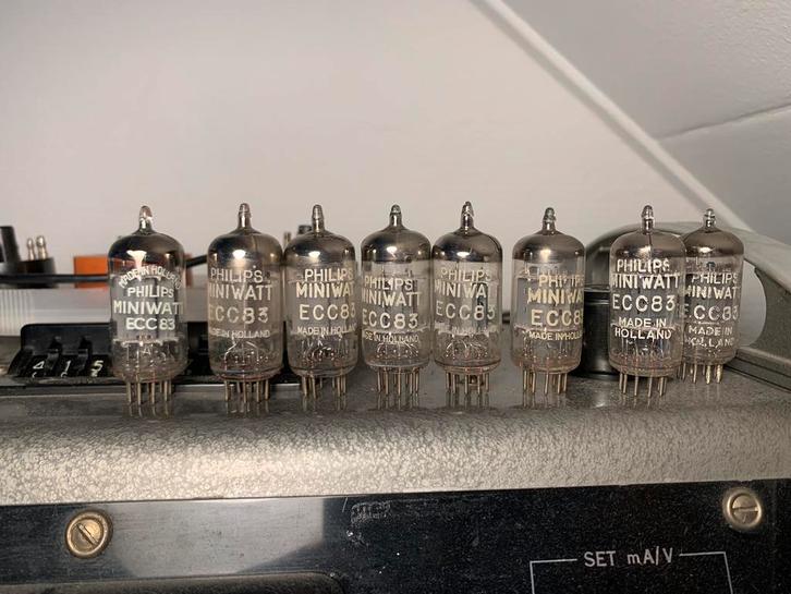 ECC83 buizen philips paartjes, Antiek en Kunst, Antiek | Tv's en Audio, Verzenden
