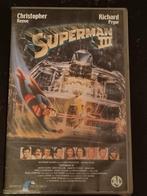 Superman 3 - Christopher Reeve (VHS), Alle leeftijden, Ophalen of Verzenden, Zo goed als nieuw, Actie en Avontuur