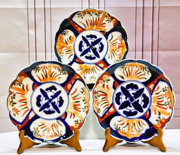 3 Imari borden beschikbaar voor biedingen