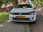 Volkswagen Polo 1.0 TSI Highline 115pk 7-DSG Orig. NL, Auto's, Volkswagen, Stof, Zwart, Start-stop-systeem, Wit