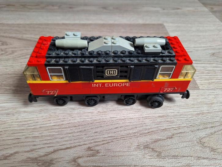Lego 12v locomotief set 727, Kinderen en Baby's, Speelgoed | Duplo en Lego, Gebruikt, Lego, Complete set, Ophalen of Verzenden