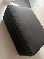 Ikea poef voetenbank grijs, Huis en Inrichting, Ophalen, Gebruikt, 75 tot 100 cm, Rechthoekig