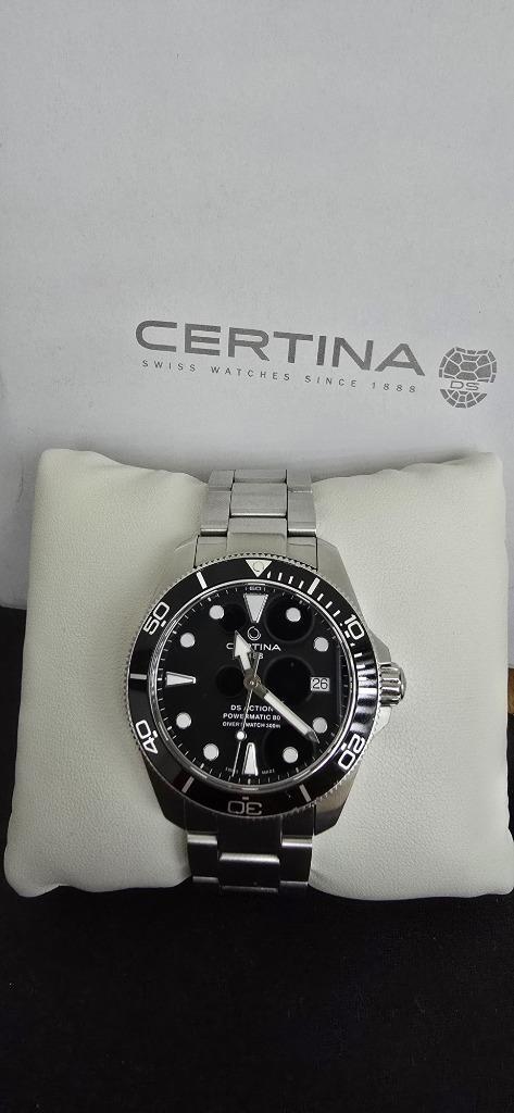 Certina DS Action Powermatic 80 – 38mm – Swiss Made Diver, Sieraden, Tassen en Uiterlijk, Horloges | Heren, Gebruikt, Polshorloge
