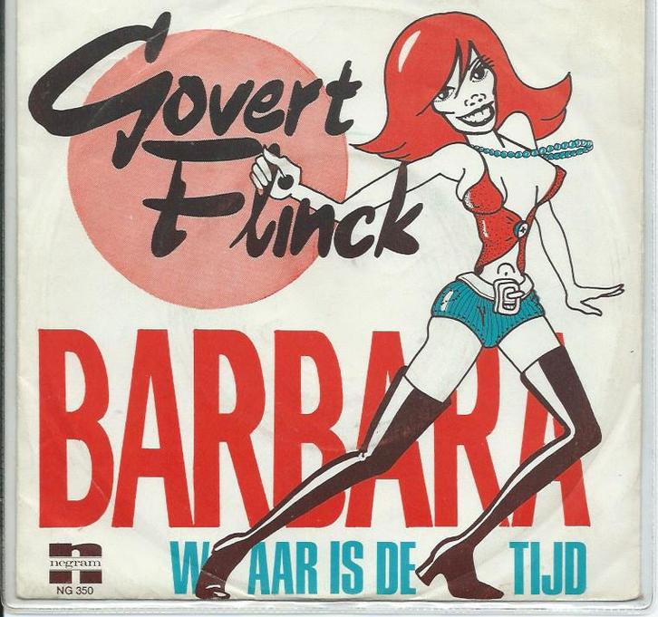 Govert Flinck- Barbara, Cd's en Dvd's, Vinyl | Nederlandstalig, Gebruikt, Levenslied of Smartlap, 12 inch, Verzenden