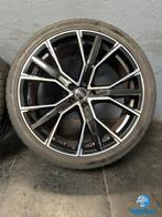 Audi A6 A7 A8 GMP Gunner 21 inch zwarte velgen 5x112 zomerba, 265 mm, 21 inch, Banden en Velgen, Gebruikt