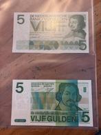 5 Gulden Biljetten - UNC, Postzegels en Munten, Bankbiljetten | Nederland, Ophalen of Verzenden, 5 gulden, Los biljet