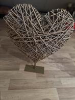 Houten hart op standaard, Huis en Inrichting, Ophalen, Gebruikt
