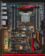 Gigabyte GA-X99-Gaming 5 met SLI bridges, Computers en Software, Moederborden, ., DDR4, Ophalen of Verzenden, Zo goed als nieuw