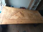 Robuuste eettafel, Huis en Inrichting, Tafels | Eettafels, Ophalen, 200 cm of meer, 50 tot 100 cm, Zo goed als nieuw