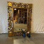 Barok Spiegel – houten lijst Goud - 120 x 90 cm -TTM Wonen, Antiek en Kunst, Antiek | Spiegels, 50 tot 100 cm, 100 tot 150 cm