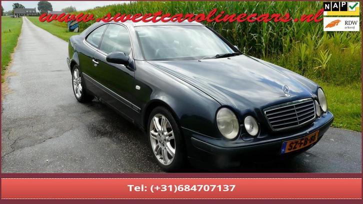 Mercedes-Benz CLK-klasse Coupé 320 V6 Elegance,Airco,Lmv's,, Auto's, Mercedes-Benz, Bedrijf, Te koop, CLK, ABS, Airbags, Airconditioning