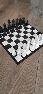 Unieke Voronoi 3D geprinte Schaakspel, Huis en Inrichting, Ophalen of Verzenden, Nieuw, Glas of Kopje