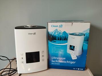 Clean Air Optima ultrasoon luchtbevochtiger met ionisator