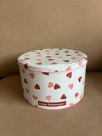 Emma Bridgewater Pink Hearts Round Tin, Overige merken, Koek(jes), Zo goed als nieuw, Ophalen