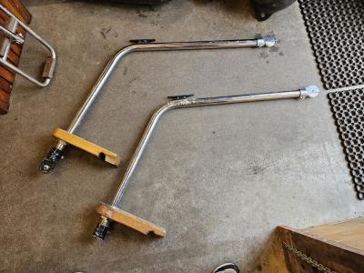 Davits rvs set van 2, Watersport en Boten, Bootonderdelen, Gebruikt