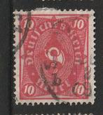 Duitsland 1921 - Posthoorn, Ophalen of Verzenden, Overige periodes, Gestempeld