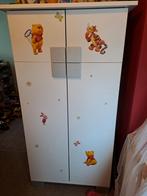 Kledingkast voor kinderkamer, Ophalen, Kast, 50 tot 70 cm, 105 cm of meer